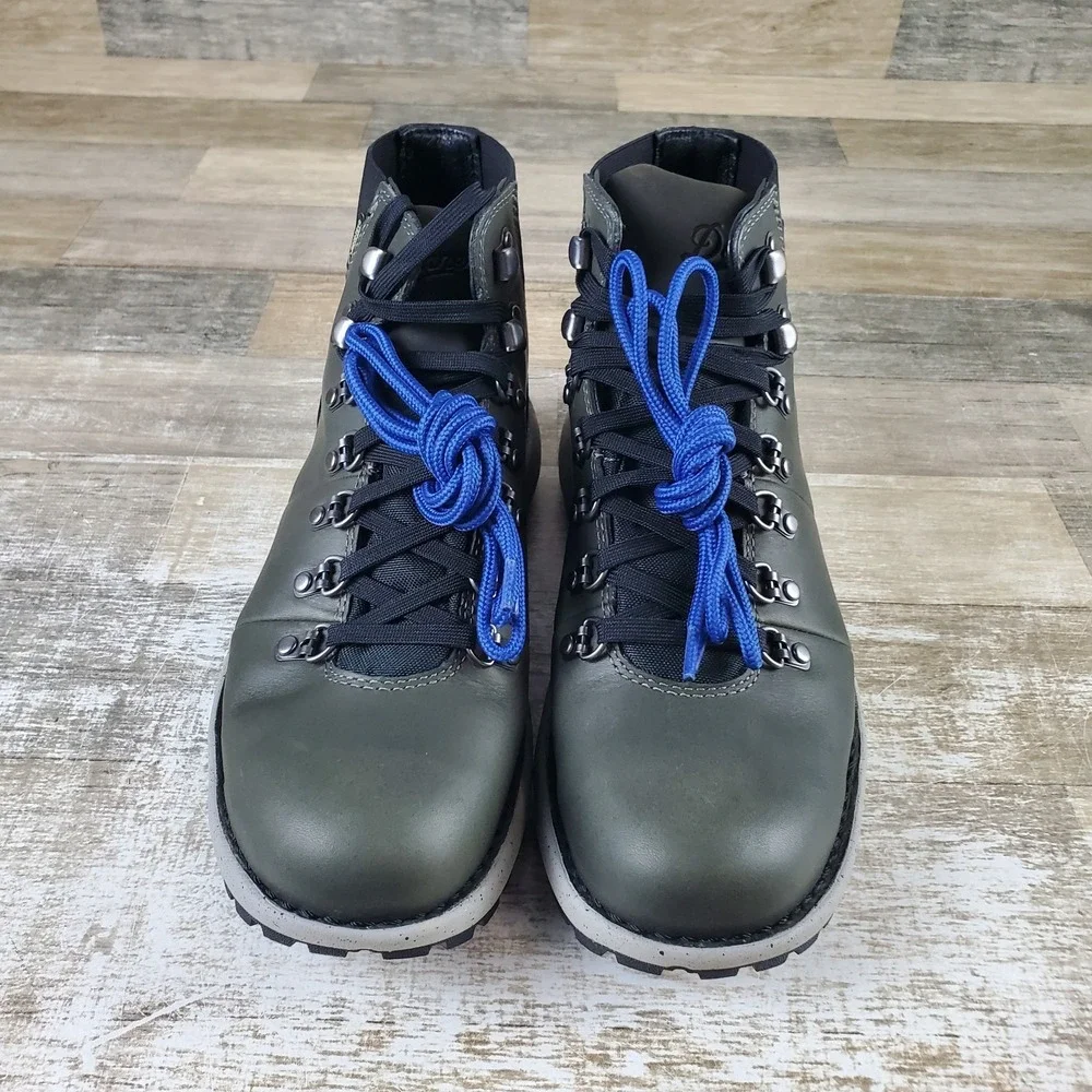 Danner Vertigo 917 Mens Hiking Shoes Sz 8 Dark Gray Lace Up Mid‎ Top Waterproof